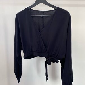 Forever 21 Wrap Blouse
